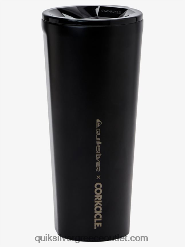 κλασικό ποτήρι Quiksilver x Corkcicle άνδρες 66LP841216 μαύρος