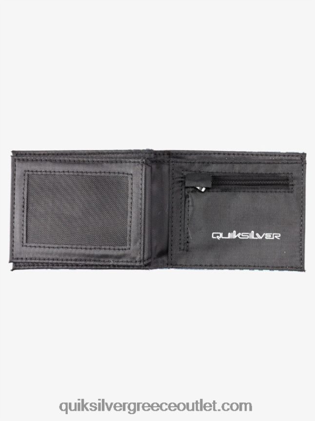 τριπλό πορτοφόλι φρεσκάδας Quiksilver άνδρες 66LP84729 μεσάνυχτα ναυτικό