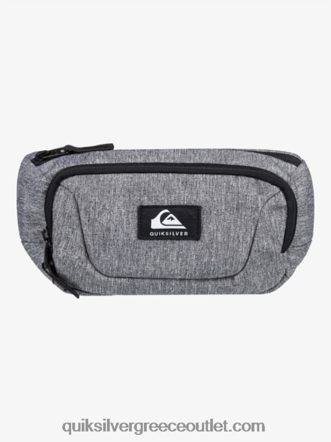 συσκευασία fanny jungler 1,5 λίτρων Quiksilver άνδρες 66LP84731 ανοιχτό γκρι ρείκι