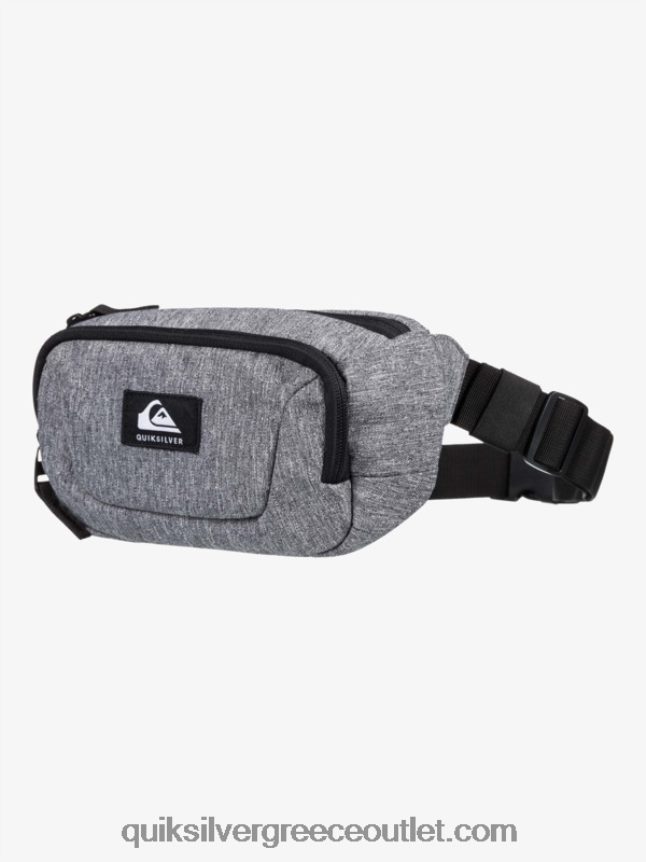 συσκευασία fanny jungler 1,5 λίτρων Quiksilver άνδρες 66LP84731 ανοιχτό γκρι ρείκι