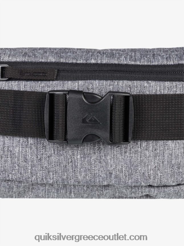 συσκευασία fanny jungler 1,5 λίτρων Quiksilver άνδρες 66LP84731 ανοιχτό γκρι ρείκι