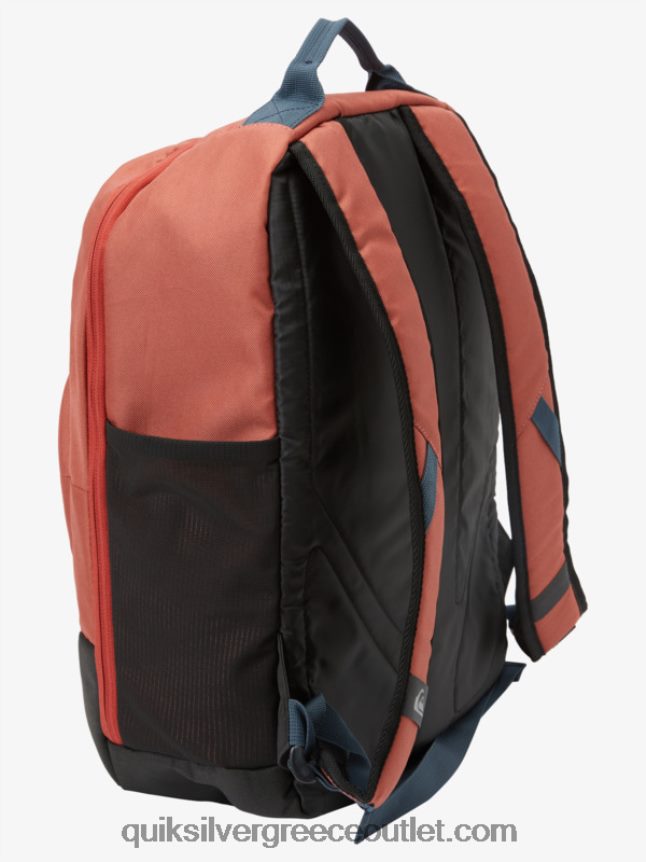 Σακίδιο πλάτης schoolie cooler 30l Quiksilver άνδρες 66LP84375 κόκκινη ώχρα