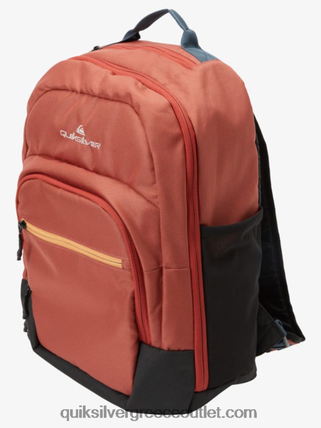 Σακίδιο πλάτης schoolie cooler 30l Quiksilver άνδρες 66LP84375 κόκκινη ώχρα