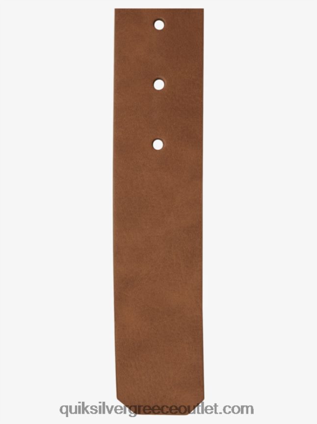 Main street faux δερμάτινη ζώνη Quiksilver άνδρες 66LP841096 σοκολάτα