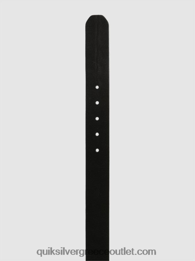 η καθημερινή δερμάτινη ζώνη Quiksilver άνδρες 66LP841054 σοκολάτα