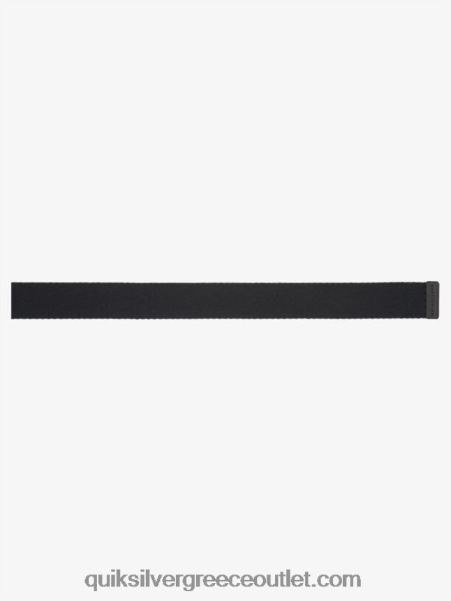 η ζώνη μαρμελάδας Quiksilver άνδρες 66LP8442 μαύρος