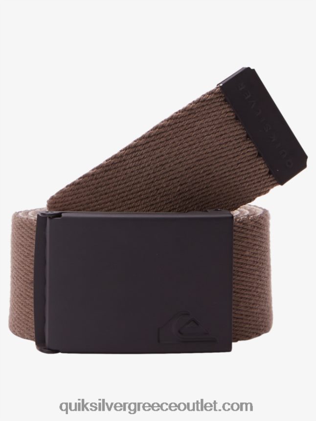 η ζώνη μαρμελάδας Quiksilver άνδρες 66LP8444 τσιπ σοκολάτας