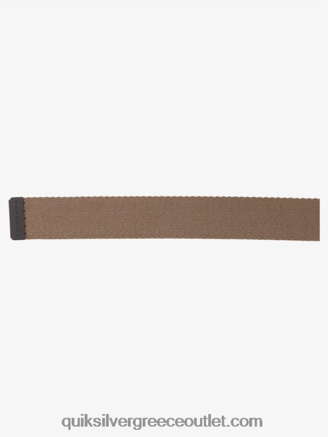 η ζώνη μαρμελάδας Quiksilver άνδρες 66LP8444 τσιπ σοκολάτας