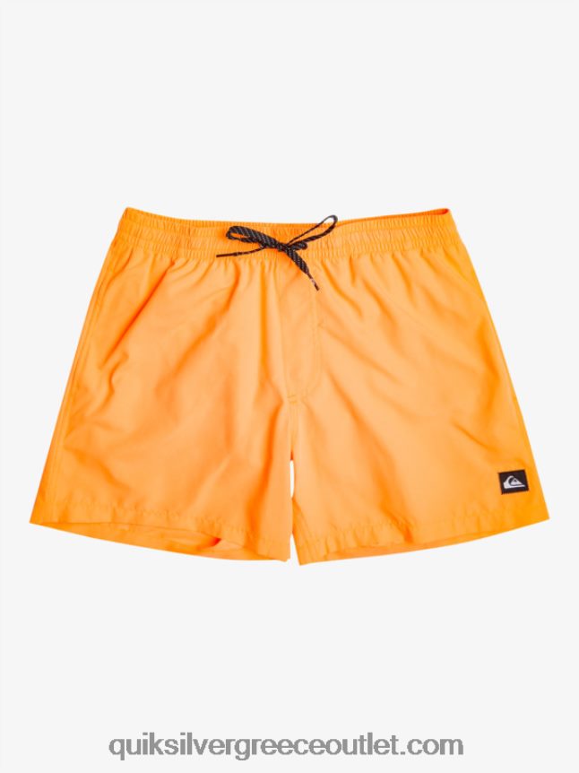 καθημερινά 15 βολέ Quiksilver άνδρες 66LP84459 πορτοκαλί ποπ