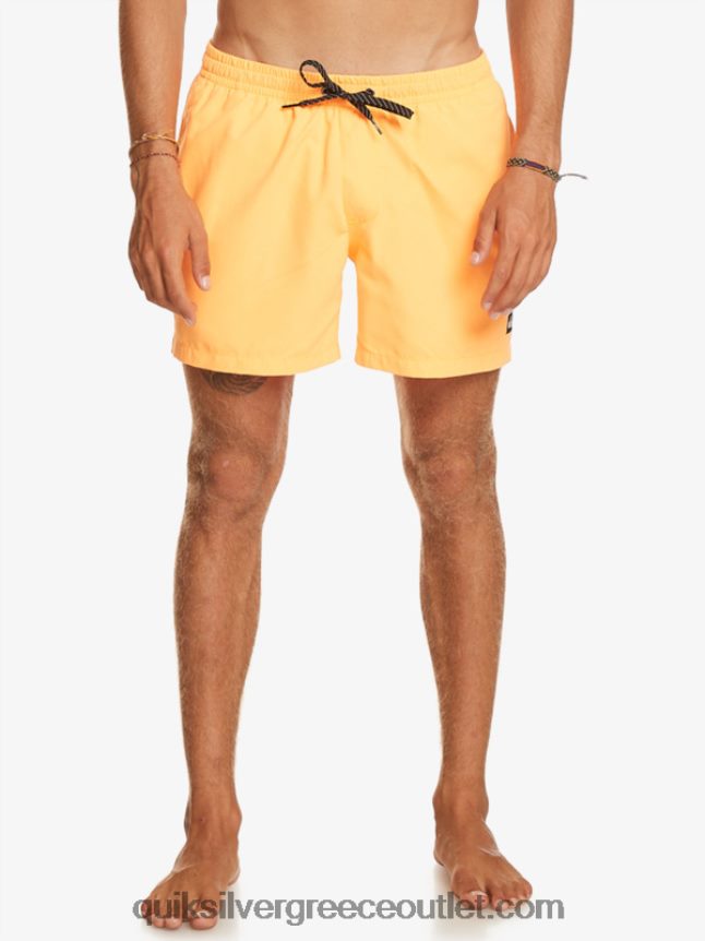 καθημερινά 15 βολέ Quiksilver άνδρες 66LP84459 πορτοκαλί ποπ