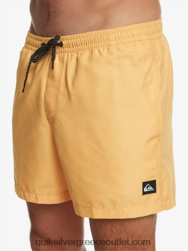 καθημερινά 15 βολέ Quiksilver άνδρες 66LP84462 κρόκος κίτρινος