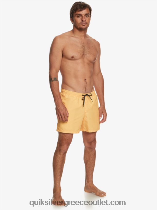 καθημερινά 15 βολέ Quiksilver άνδρες 66LP84462 κρόκος κίτρινος