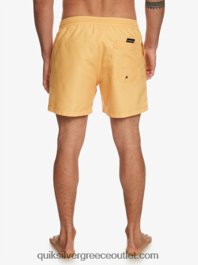 καθημερινά 15 βολέ Quiksilver άνδρες 66LP84462 κρόκος κίτρινος