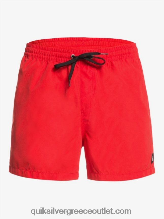 καθημερινά 15 βολέ Quiksilver άνδρες 66LP84463 κόκκινο υψηλού κινδύνου
