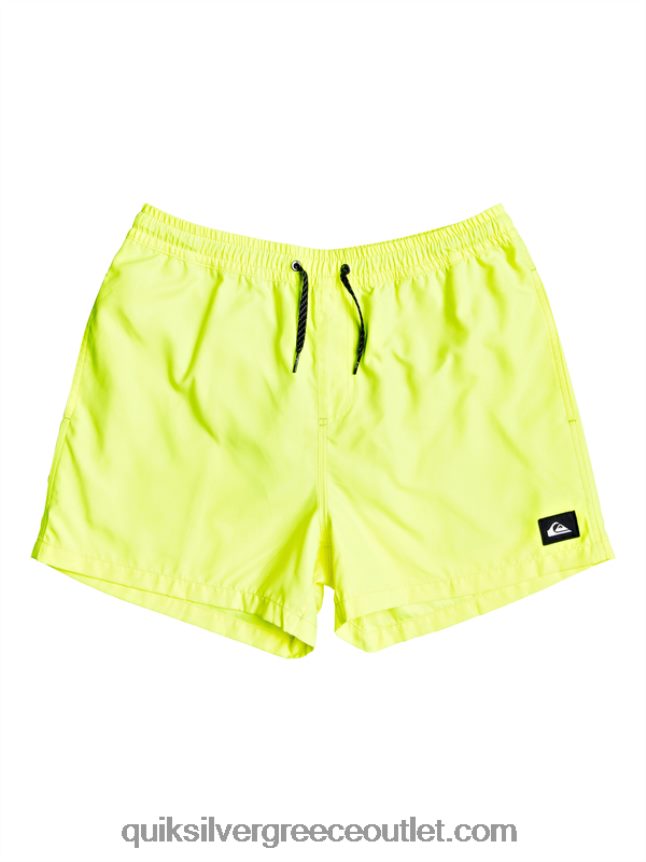 καθημερινά 15 βολέ Quiksilver άνδρες 66LP84465 κίτρινο ασφαλείας