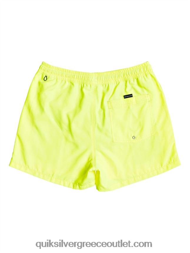 καθημερινά 15 βολέ Quiksilver άνδρες 66LP84465 κίτρινο ασφαλείας