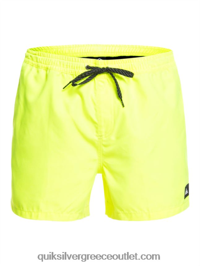 καθημερινά 15 βολέ Quiksilver άνδρες 66LP84465 κίτρινο ασφαλείας