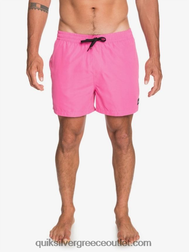 καθημερινά 15 βολέ Quiksilver άνδρες 66LP84467 τριαντάφυλλο καρμίνης