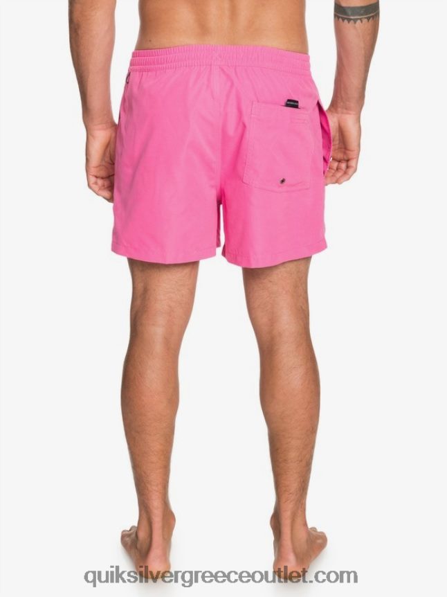 καθημερινά 15 βολέ Quiksilver άνδρες 66LP84467 τριαντάφυλλο καρμίνης
