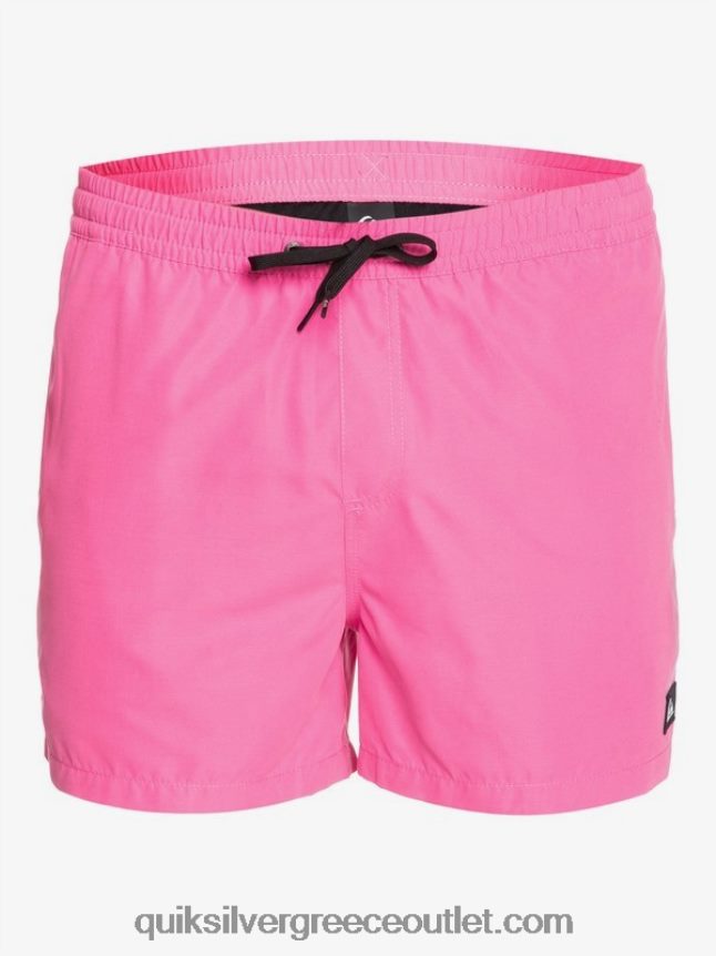 καθημερινά 15 βολέ Quiksilver άνδρες 66LP84467 τριαντάφυλλο καρμίνης