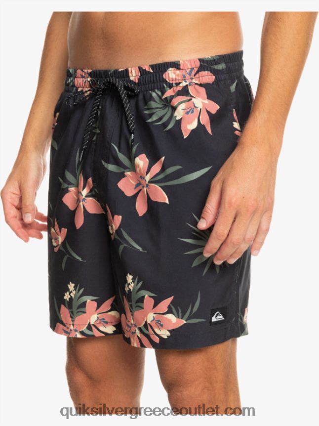 καθημερινή μίξη 17 βολέ Quiksilver άνδρες 66LP841208 ασφαλτικό σκυρόδερμα