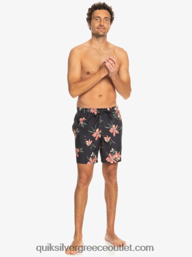καθημερινή μίξη 17 βολέ Quiksilver άνδρες 66LP841208 ασφαλτικό σκυρόδερμα