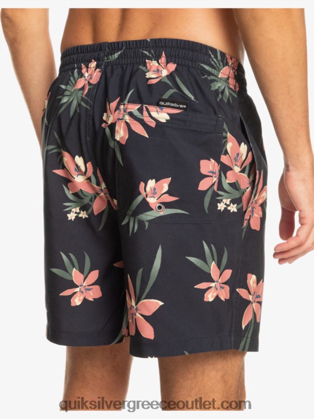 καθημερινή μίξη 17 βολέ Quiksilver άνδρες 66LP841208 ασφαλτικό σκυρόδερμα