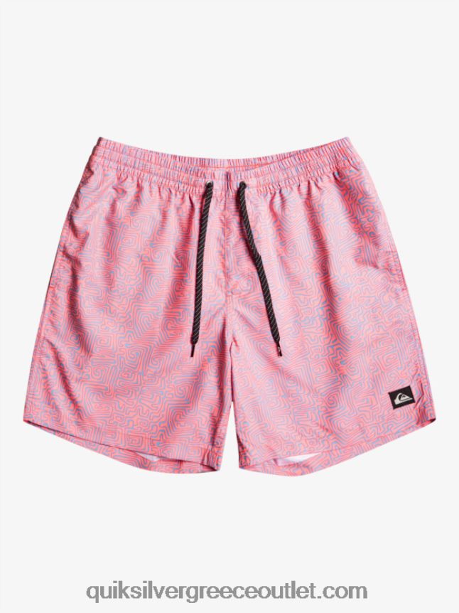 καθημερινή μίξη 17 βολέ Quiksilver άνδρες 66LP841466 ροδάκινο μαστίγιο