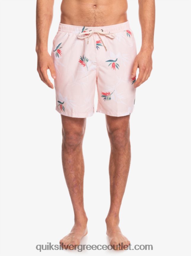 καθημερινή μίξη 17 βολέ Quiksilver άνδρες 66LP841467 πέπλο τριαντάφυλλο