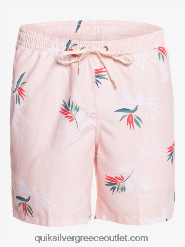 καθημερινή μίξη 17 βολέ Quiksilver άνδρες 66LP841467 πέπλο τριαντάφυλλο
