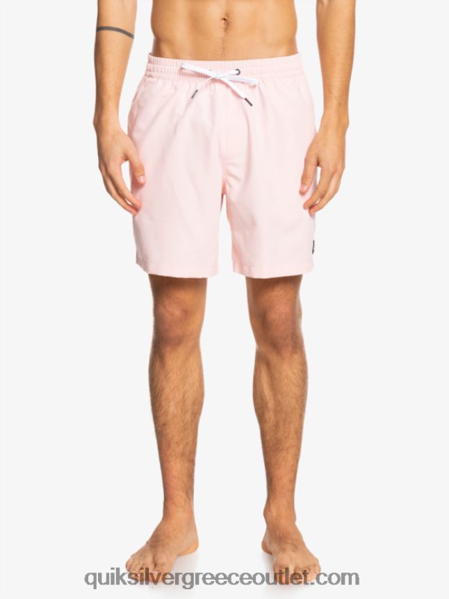 καθημερινά 17 βολέ Quiksilver άνδρες 66LP841527 απαλό ροζ