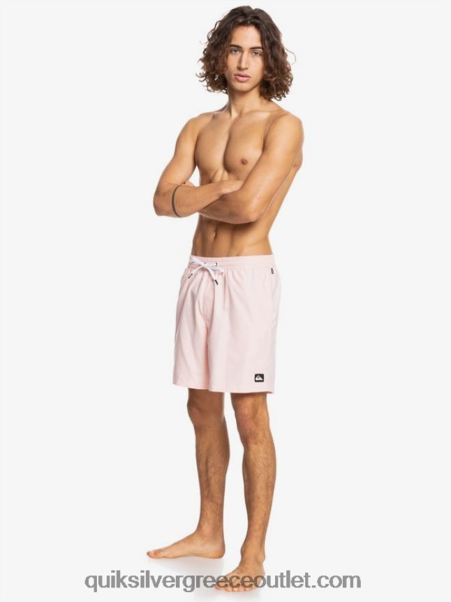 καθημερινά 17 βολέ Quiksilver άνδρες 66LP841527 απαλό ροζ