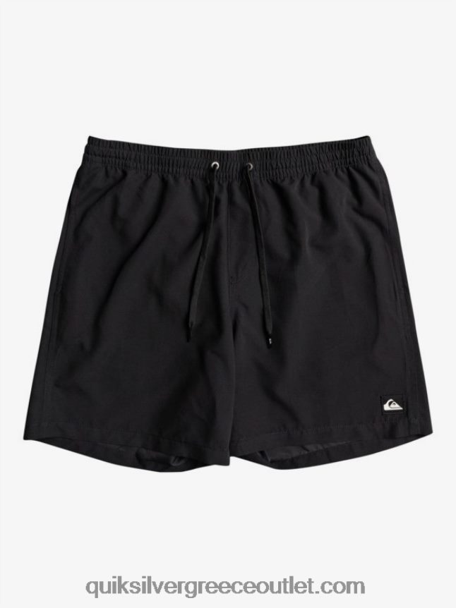 καθημερινά 17 βολέ Quiksilver άνδρες 66LP841528 μαύρος