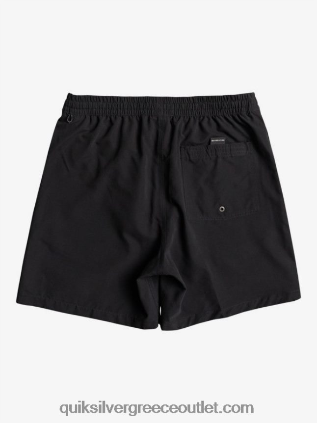 καθημερινά 17 βολέ Quiksilver άνδρες 66LP841528 μαύρος