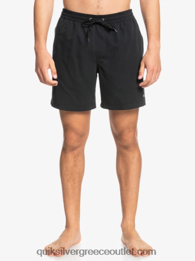 καθημερινά 17 βολέ Quiksilver άνδρες 66LP841528 μαύρος