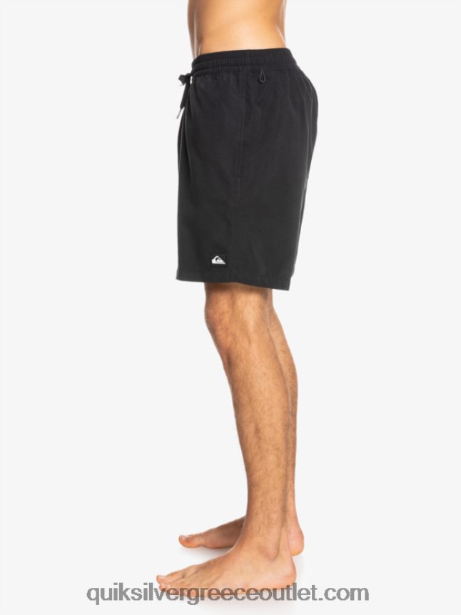 καθημερινά 17 βολέ Quiksilver άνδρες 66LP841528 μαύρος