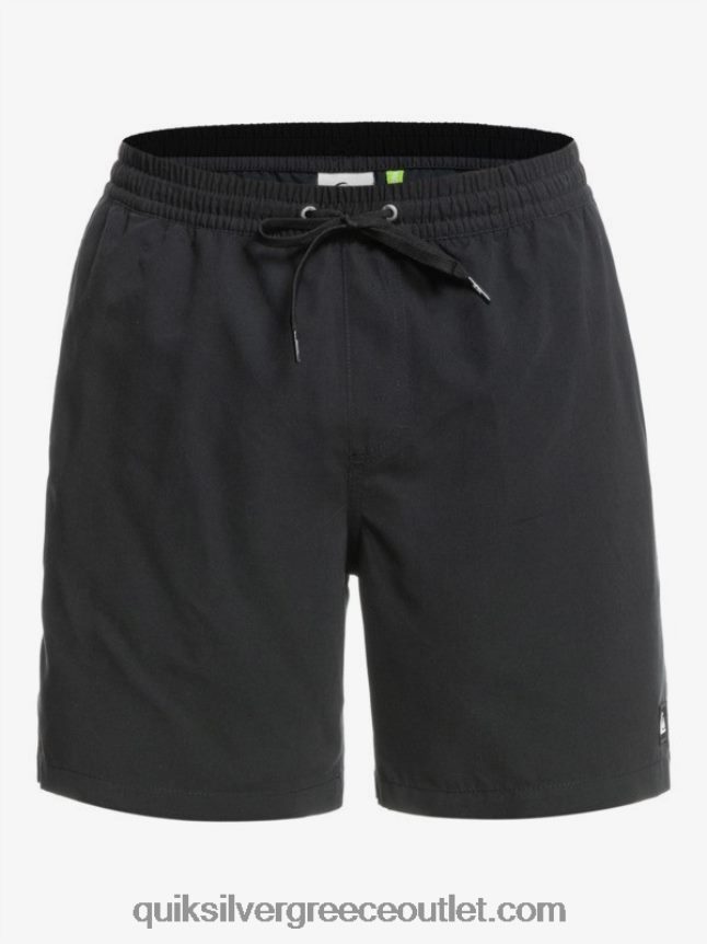 καθημερινά 17 βολέ Quiksilver άνδρες 66LP841528 μαύρος