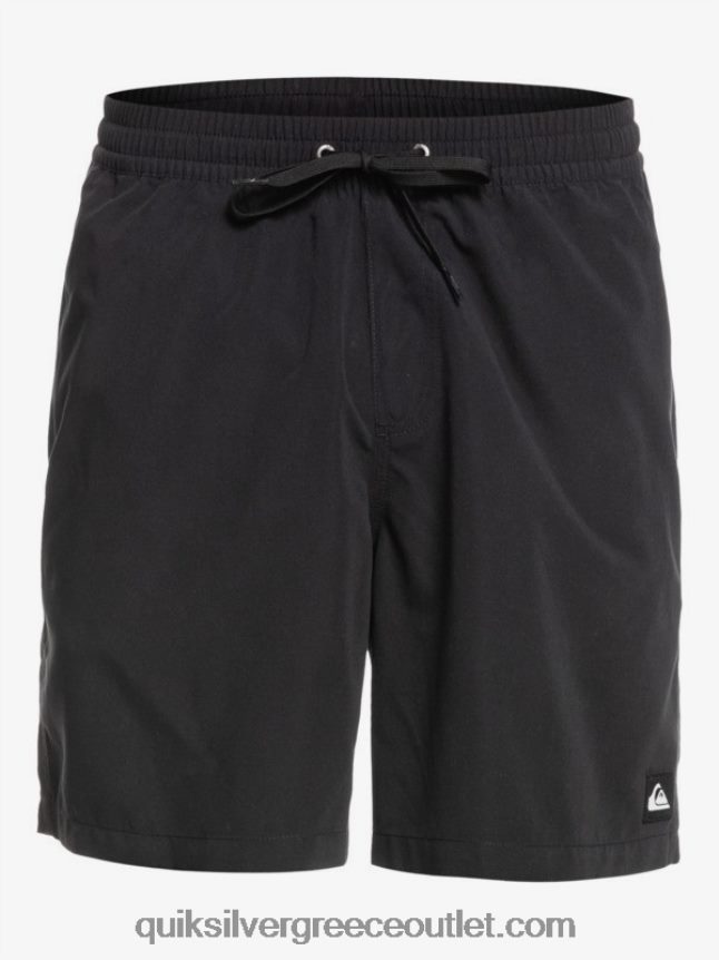 καθημερινά 17 βολέ Quiksilver άνδρες 66LP841528 μαύρος