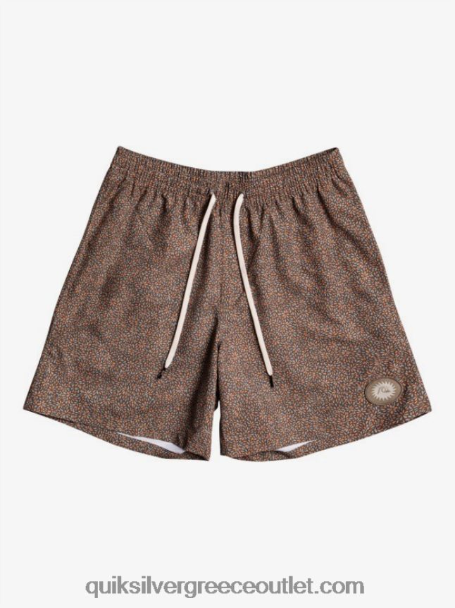 μίνι ταξίδι 17 βόλεϊ Quiksilver άνδρες 66LP841531 κανέλα