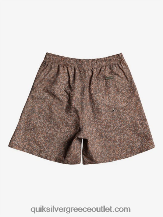 μίνι ταξίδι 17 βόλεϊ Quiksilver άνδρες 66LP841531 κανέλα