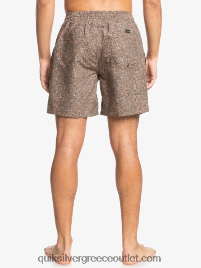 μίνι ταξίδι 17 βόλεϊ Quiksilver άνδρες 66LP841531 κανέλα