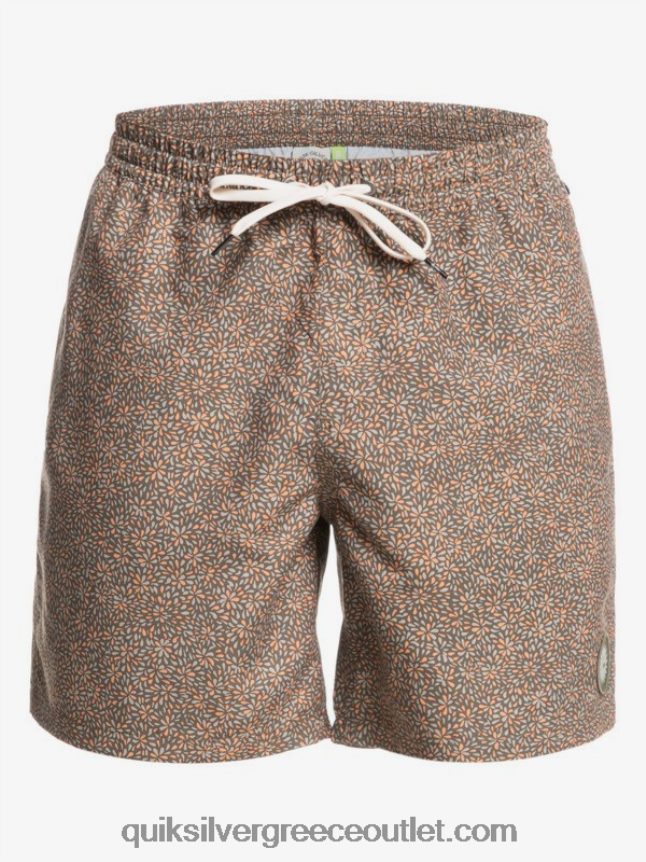 μίνι ταξίδι 17 βόλεϊ Quiksilver άνδρες 66LP841531 κανέλα