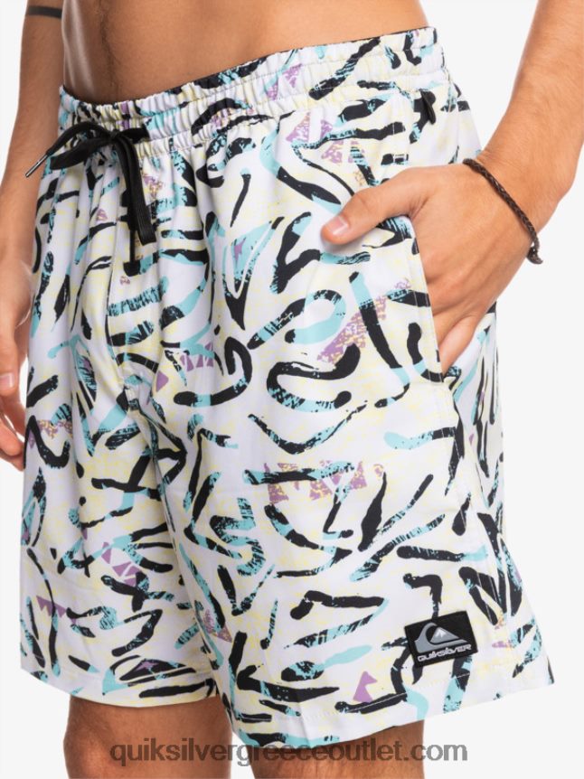 ωκεάνιο μείγμα 17 βόλες Quiksilver άνδρες 66LP841708 άσπρο