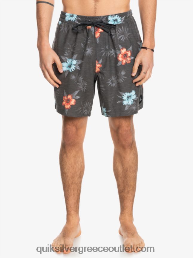 ανακατεύουμε τεμ 17 βόλια Quiksilver άνδρες 66LP841778 μαύρος
