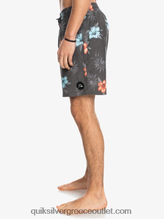 ανακατεύουμε τεμ 17 βόλια Quiksilver άνδρες 66LP841778 μαύρος