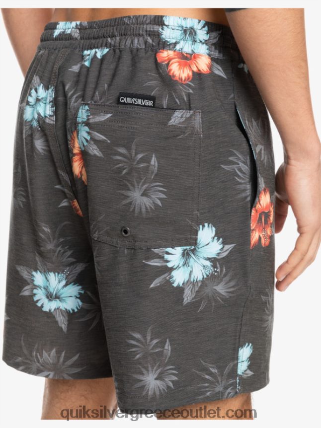ανακατεύουμε τεμ 17 βόλια Quiksilver άνδρες 66LP841778 μαύρος
