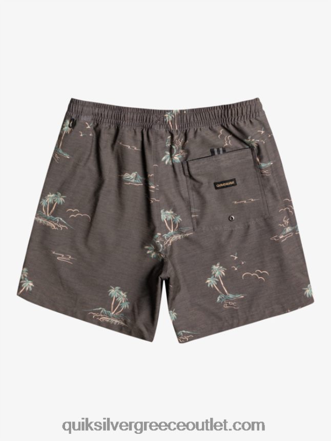 ανακατεύουμε τεμ 17 βόλια Quiksilver άνδρες 66LP841779 μαύρος