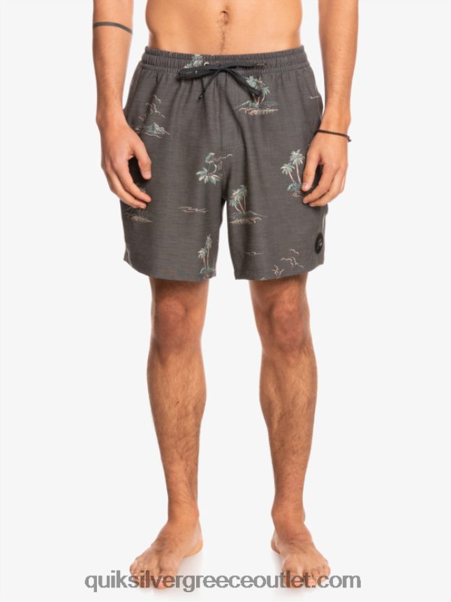 ανακατεύουμε τεμ 17 βόλια Quiksilver άνδρες 66LP841779 μαύρος