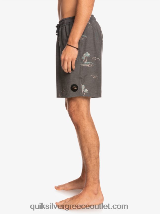 ανακατεύουμε τεμ 17 βόλια Quiksilver άνδρες 66LP841779 μαύρος