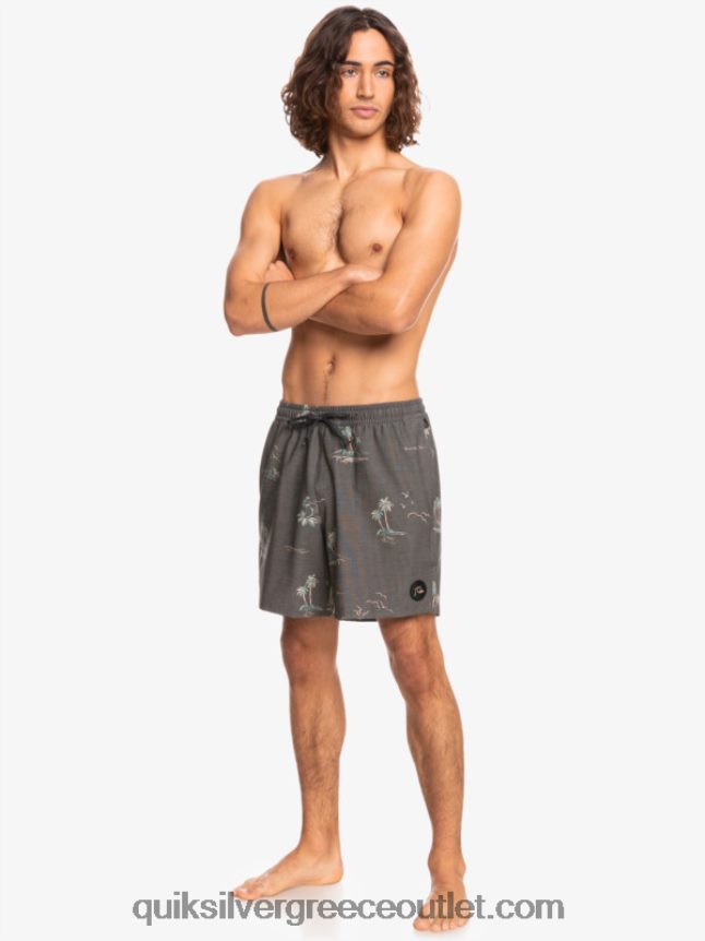 ανακατεύουμε τεμ 17 βόλια Quiksilver άνδρες 66LP841779 μαύρος
